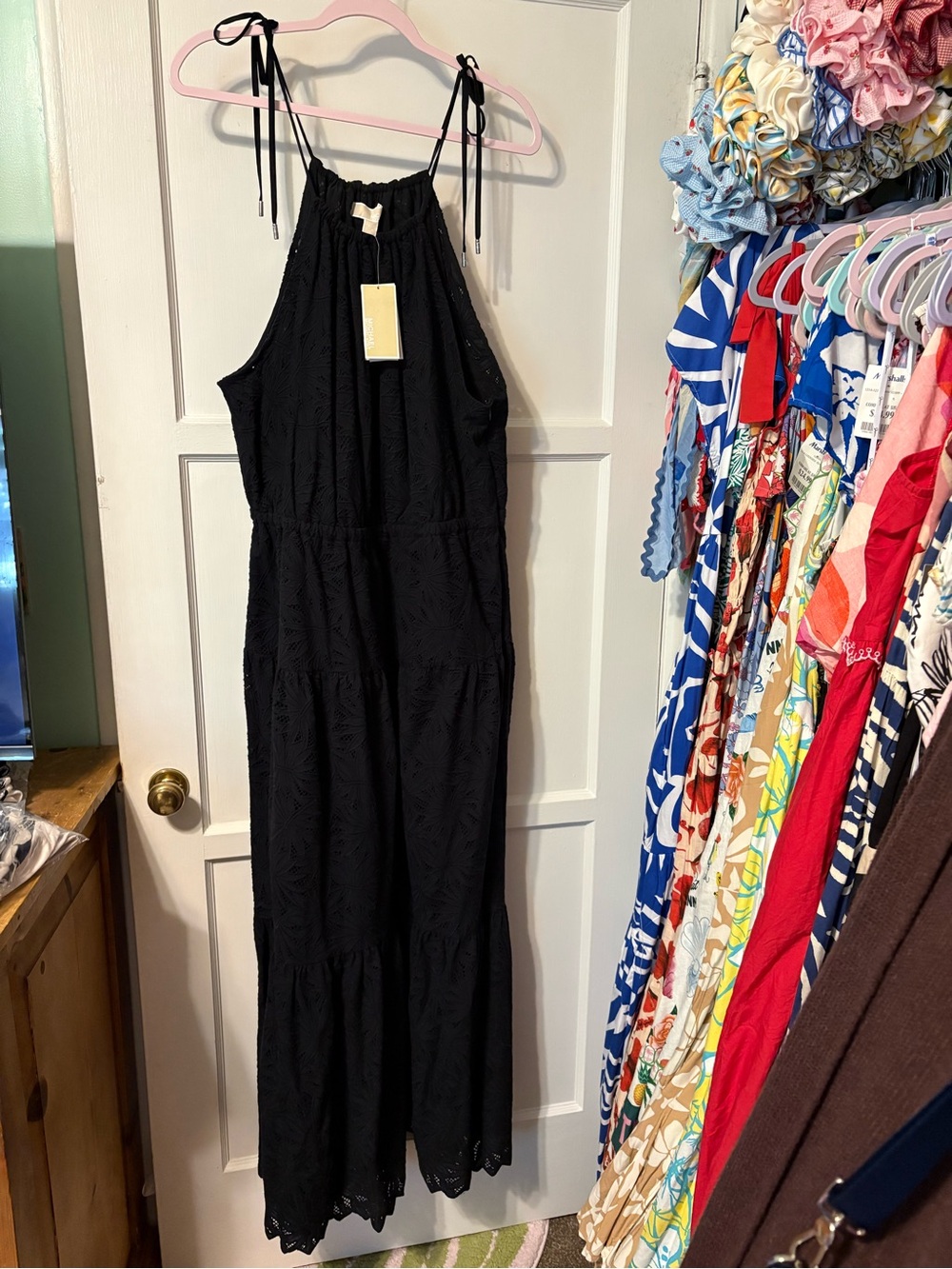 Michael Kors palm maxi dress